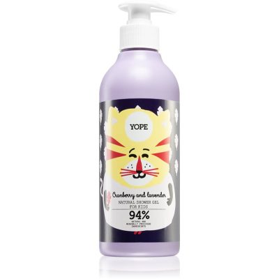 Yope Cranberry & Lavender intenzivně hydratační sprchový gel pro děti 400 ml - parfo.cz