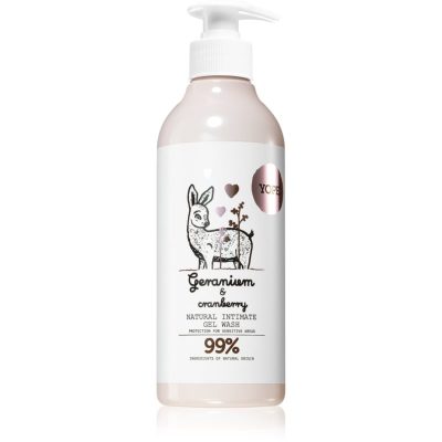 Yope Geranium & Cranberry gel na intimní hygienu 300 ml - parfo.cz