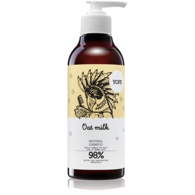 Yope Oat Milk šampon pro normální vlasy bez lesku 300 ml - parfo.cz