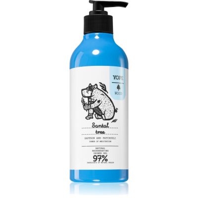 Yope Wood Sandal Tree regenerační sprchový gel 400 ml - parfo.cz