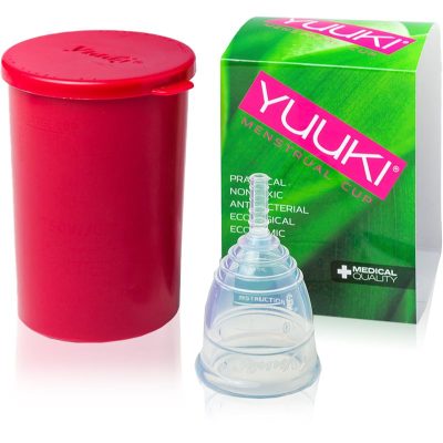 Yuuki Classic 1 + kelímek menstruační kalíšek velikost large (⌀ 46 mm