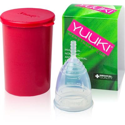 Yuuki Classic 1 + kelímek menstruační kalíšek velikost small (⌀ 41 mm