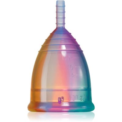 Yuuki Rainbow Jolly Soft 1 Economic menstruační kalíšek velikost large (⌀ 46 mm