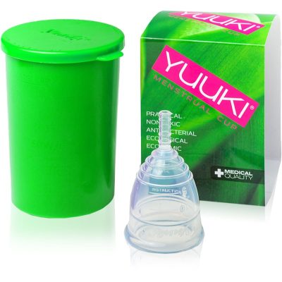 Yuuki Soft 1 + kelímek menstruační kalíšek velikost large (⌀ 46 mm