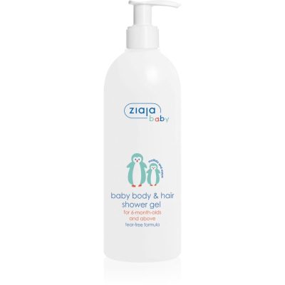 Ziaja Baby sprchový gel na tělo a vlasy 2 v 1 400 ml - parfo.cz