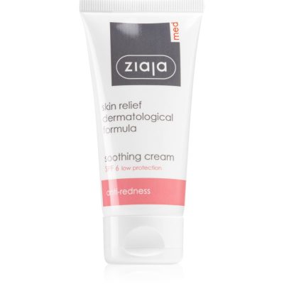 Ziaja Med Acne Lesions zklidňující a hydratační krém SPF 6 50 ml - parfo.cz
