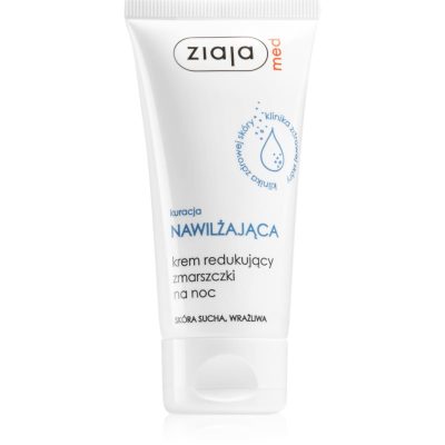 Ziaja Med Hydrating Care noční protivráskový krém pro citlivou a suchou pleť 50 ml - parfo.cz