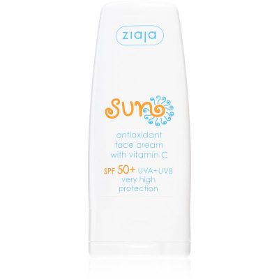 Ziaja Sun antioxidační pleťový krém s vitaminem C SPF 50+ 50 ml - parfo.cz