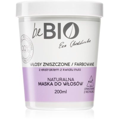 beBIO Damaged & Colored Hair maska pro slabé a poškozené vlasy 200 ml - parfo.cz