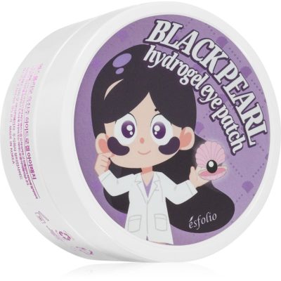 esfolio Black Pearl hydrogelové polštářky na oční okolí 60 ks - parfo.cz