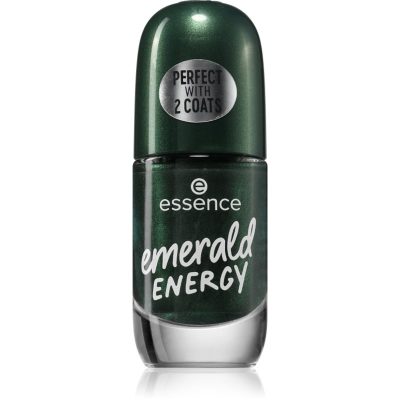 essence Gel Nail Colour lak na nehty odstín 73 emerald Energy 8 ml - parfo.cz