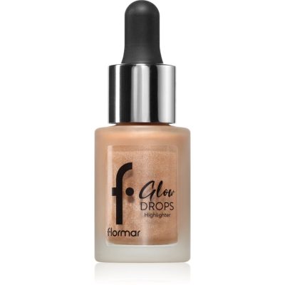flormar Glow Drops Lip Tattoo tekutý rozjasňovač odstín 001 Moon Glow 14 ml - parfo.cz