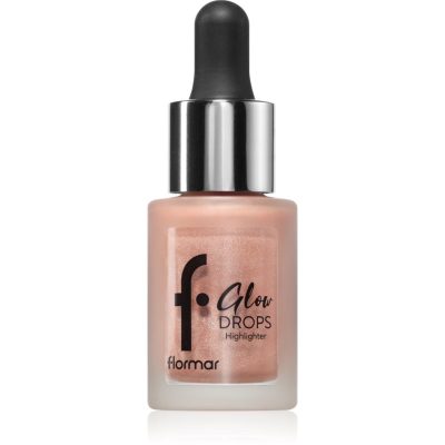 flormar Glow Drops Lip Tattoo tekutý rozjasňovač odstín 002 Sun Glow 14 ml - parfo.cz
