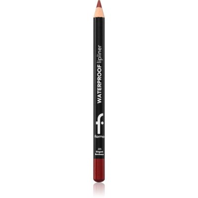 flormar Waterproof Lipliner voděodolná tužka na rty odstín 205 Elegant Bordeaux 1.14 g - parfo.cz