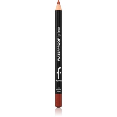flormar Waterproof Lipliner voděodolná tužka na rty odstín 211 Classical Brown 1.14 g - parfo.cz