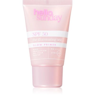 hello sunday the illuminating one ochranná podkladová báze pod make-up SPF 50 50 ml - parfo.cz