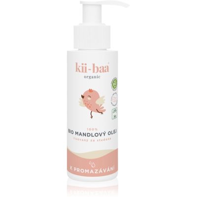 kii-baa® organic 100% Bio Oil Almond masážní olej pro děti od narození 100 ml - parfo.cz