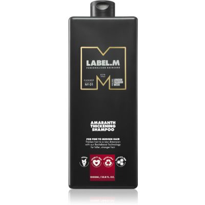 label.m Amaranth Thickening Shampoo šampon pro extra objem 1000 ml - parfo.cz