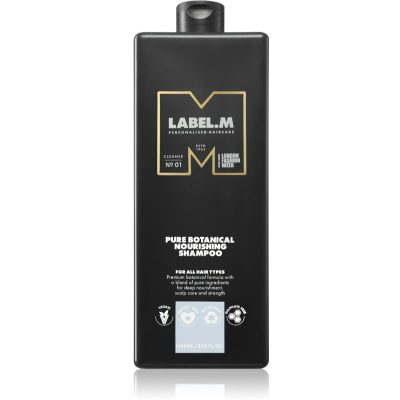 label.m Botanical Nourishing Shampoo intenzivně vyživující šampon pro všechny typy vlasů 1000 ml - parfo.cz