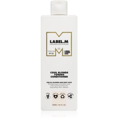 label.m Cool Blonde kondicionér pro blond vlasy 300 ml - parfo.cz