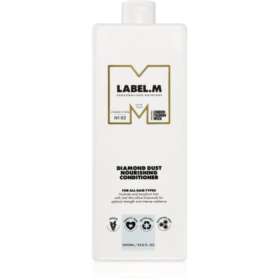 label.m Diamond Dust Nourishing Conditioner vyživující kondicionér pro suché vlasy 1000 ml - parfo.cz
