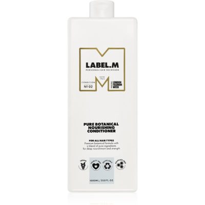label.m Pure Botanical Nourishing Conditioner hydratační a vyživující kondicionér pro všechny typy vlasů 1000 ml - parfo.cz