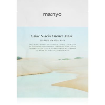 ma:nyo Galac Niacin Essence rozjasňující plátýnková maska s hydratačním účinkem 30 g - parfo.cz