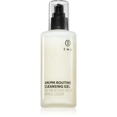 two cosmetics AM/PM Routine Cleansing čisticí gel s kyselinou salicylovou 200 ml - parfo.cz