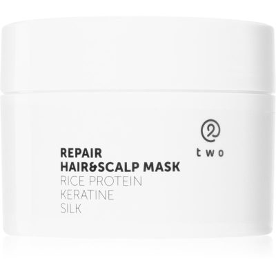two cosmetics Repair Hair & Scalp Mask regenerační maska pro suché a poškozené vlasy 200 ml - parfo.cz