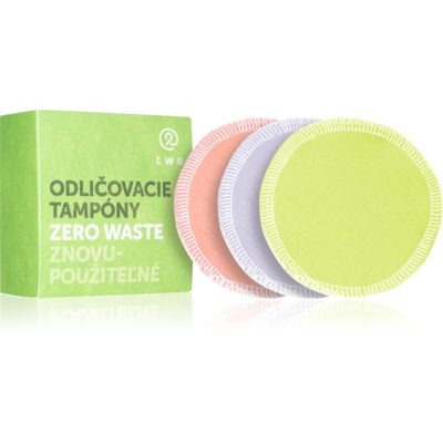 two cosmetics Zero Waste pratelné odličovací tampony 7 ks - parfo.cz