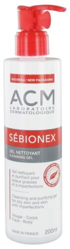 Čisticí gel na problematickou pleť Sébionex (Cleansing Gel) 200 ml ACM