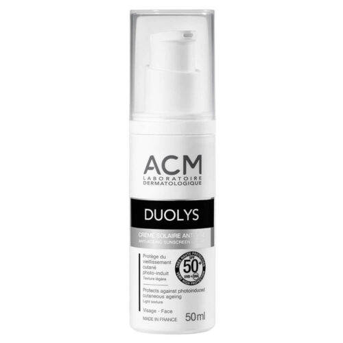 Ochranný krém proti stárnutí pleti SPF 50+ Duolys (Anti-Ageing Sunscreen Cream) 50 ml ACM