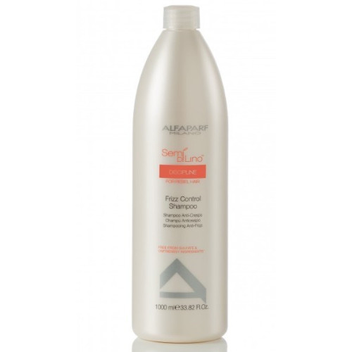 Uhlazující šampon pro hrubé a nepoddajné vlasy Semi di Lino Discipline (Frizz Control Shampoo) 1000 ml Alfaparf Milano