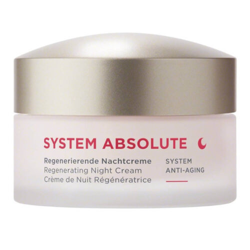 Noční krém SYSTEM ABSOLUTE System Anti-Aging (Regenerating Night Cream) 50 ml ANNEMARIE BORLIND