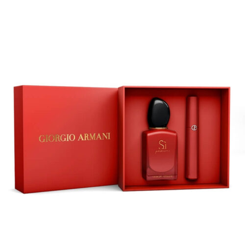 Sì Passione – EDP 50 ml + rtěnka Lip Maestro Giorgio Armani