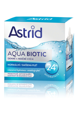 Denní a noční krém pro normální a smíšenou pleť Aqua Biotic 50 ml Astrid