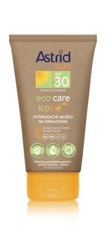 Dětské hydratační mléko na opalování SPF 30 Eco Care (Kids Milk) 150 ml Astrid