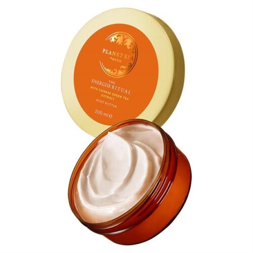 Povzbuzující tělový krém s výtažkem ze zeleného čaje (Body Butter) 200 ml Avon