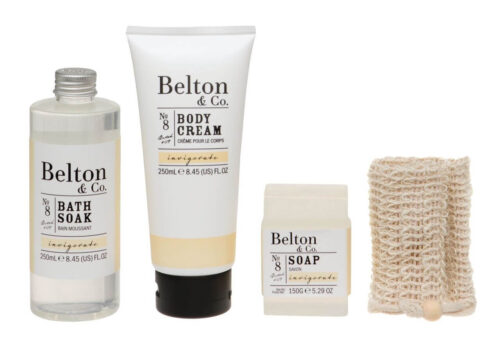 Dárková sada tělové péče Invigorate No. 8 Belton & Co.