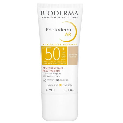 Ochranný tónovací krém proti začervenání SPF 50+ Photoderm AR (Anti-redness Cream) 30 ml Natural Bioderma