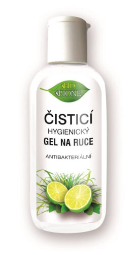 Čisticí hygienický gel na ruce antibakteriální Lemongrass 100 ml Bione Cosmetics