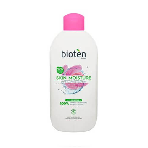 Čisticí pleťové mléko pro suchou a citlivou pleť Skin Moisture (Smooth Cleansing Milk) 200 ml bioten