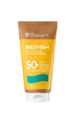 Pleťový krém na opalování SPF 50 Waterlover (Face Sunscreen) 50 ml Biotherm