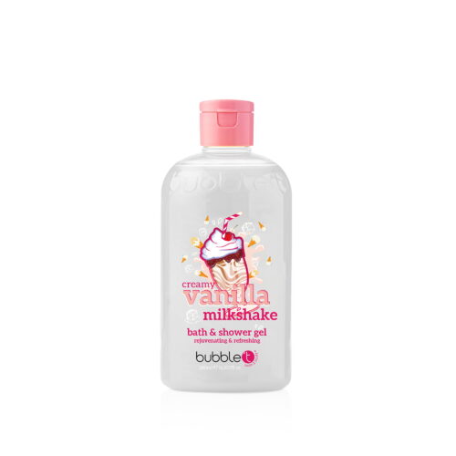 Koupelový a sprchový gel Vanilla Milkshake (Bath & Shower Gel) 500 ml Bubble T Cosmetics