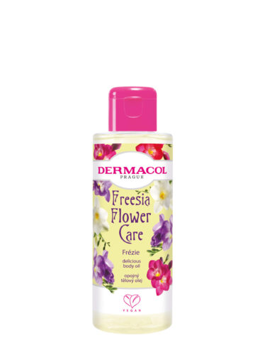 Opojný tělový olej Frézie Flower Care (Delicious Body Oil) 100 ml Dermacol