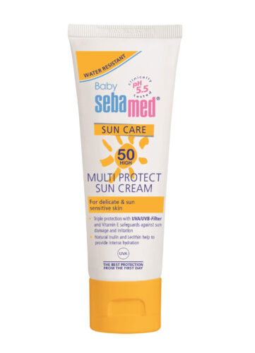 Dětský opalovací krém SPF 50 Baby (Sun Cream) 75 ml Sebamed