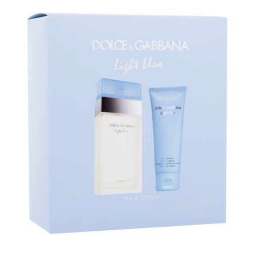 Light Blue – EDT 100 ml + tělový krém 75 ml Dolce & Gabbana