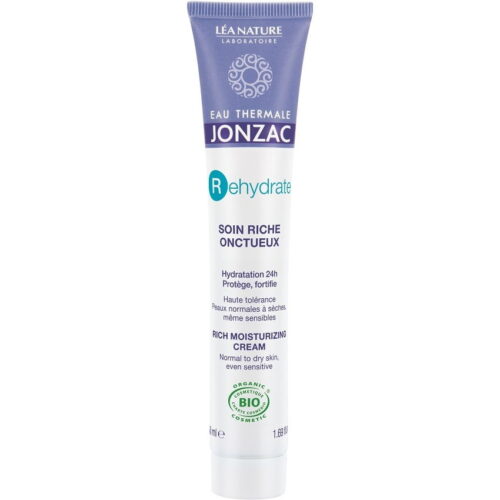 Vyživující hydratační pleťový krém Rehydrate BIO (Rich Moisturizing Cream) 50 ml Eau Thermale Jonzac