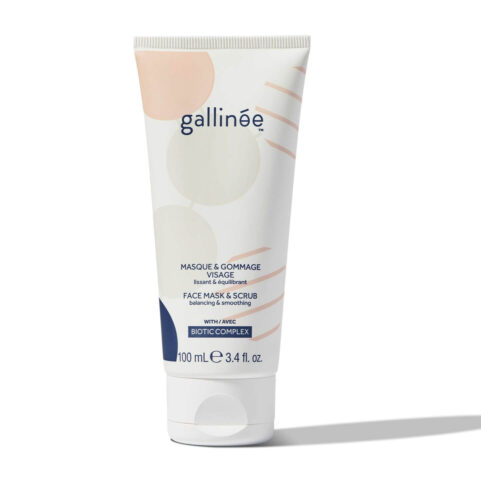 Pleťová maska a peeling Prebiotic (Face Mask & Scrub) 30 ml Gallinée