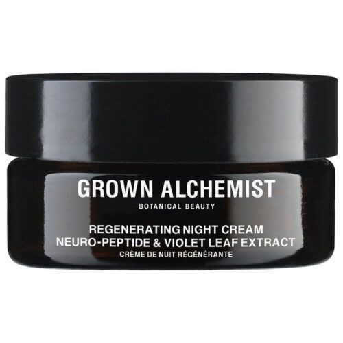 Regenerační noční krém Neuro-Peptide & Violet Leaf Extract (Regenerating Night Cream) 40 ml Grown Alchemist